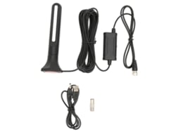 Antena De Tv Digital Hd Amplificada Com Alcance De 300 Milhas Suporta 4k 1080p Para Fire Tv Stick E Tvs Antigas
