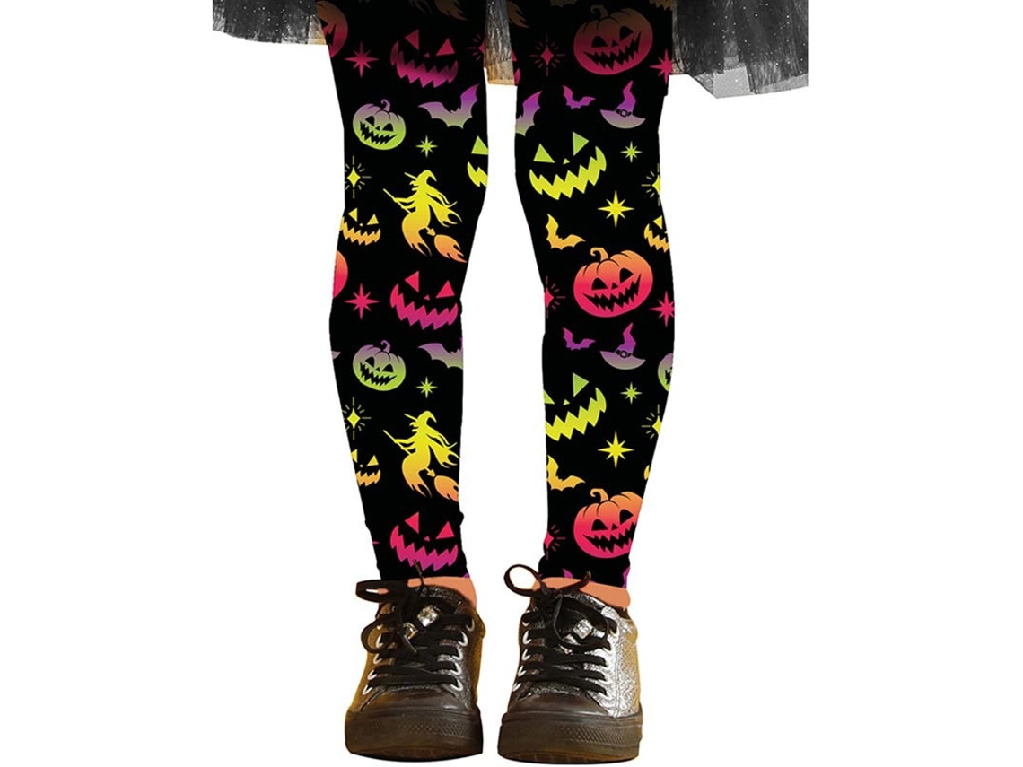 Pantys de Halloween multicolor Infantiles