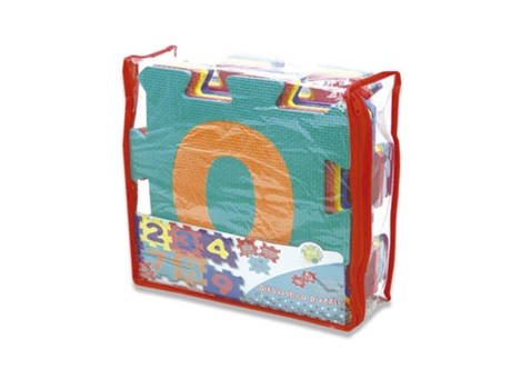 Tapete Goma Tachan Eva 10 32 Cm 32 X 32 Cm Numeros