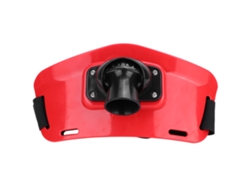 Cinturón De Pesca Giratorio Con Abs, Protector De Barco Ajustable Con Soporte Para Caña De Pescar - Rojo