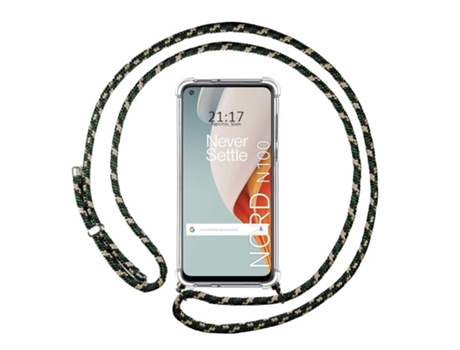Carcasa OnePlus Nord N100 TUMUNDOSMARTPHONE Colgante Verde