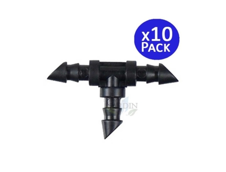 Te Microtubo 4Mm para Unir Microtubo 4,5 X 6,5Mm Pack 10 SUINGA