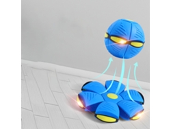 Pelota Plana De Lanzamiento Para Adolescentes Azul, Pelota De Deformación Interactiva Padre-hijo Para Descompresión