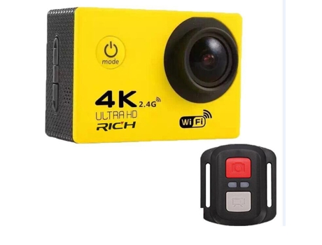 Action Cam SLOWMOOSE Ultra HD (4K / 30 Fps - Wi-Fi 2.0 - 5 MP - Morado)