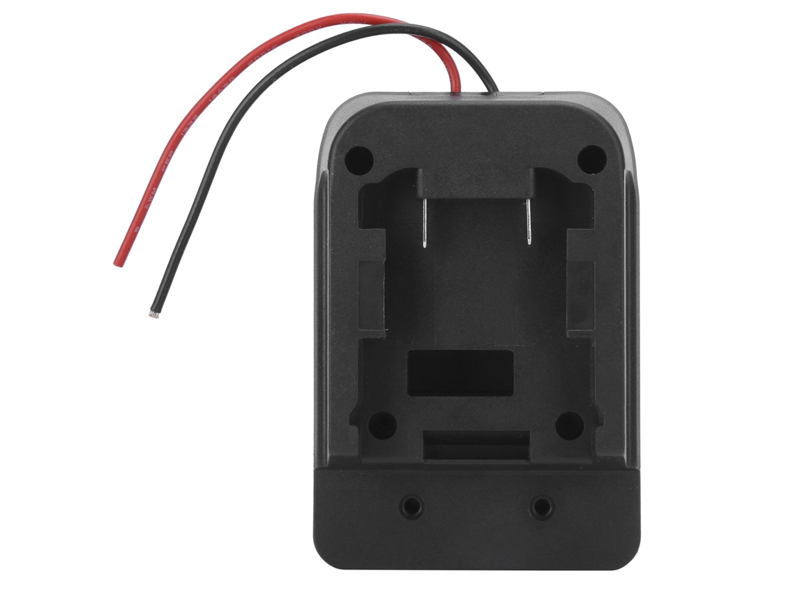 Adaptador de base de conversión de batería compatible con DW 18/20V Max y Milwaukee M18 DIY DM18V