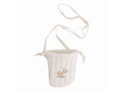 Bolso adorable para niñas con bordados, mochila bandolera suave para bebés y niños pequeños.
