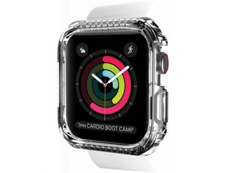 ITSKINS Estuche para Apple Watch Series 4 44mm Semi-Rígido Spectrum Clear Transparente