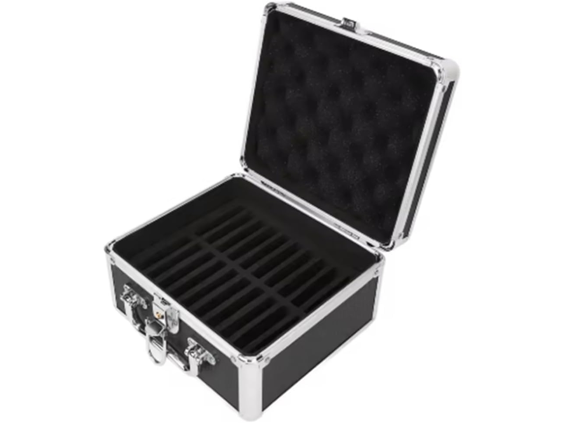 Caja De Almacenamiento Para Discos Duros De 2,5 Pulgadas Con Asa Práctica, 20 Bahías, Carcasa.
