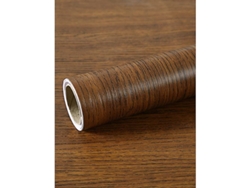 Rebe-pelicula Adhesiva Muebles Madera Nuez Marron 40cmx5m Mate Impermeable Diy Vinilo Decorativo