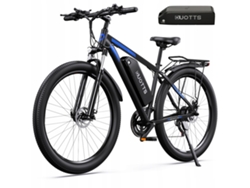 Bicicleta eléctrica Duotts C29, 750 W, 48 V, 15 Ah, baterías duales, 50 km/h, autonomía de 60 km, 29 pulgadas, freno de disco, con función de aplicación