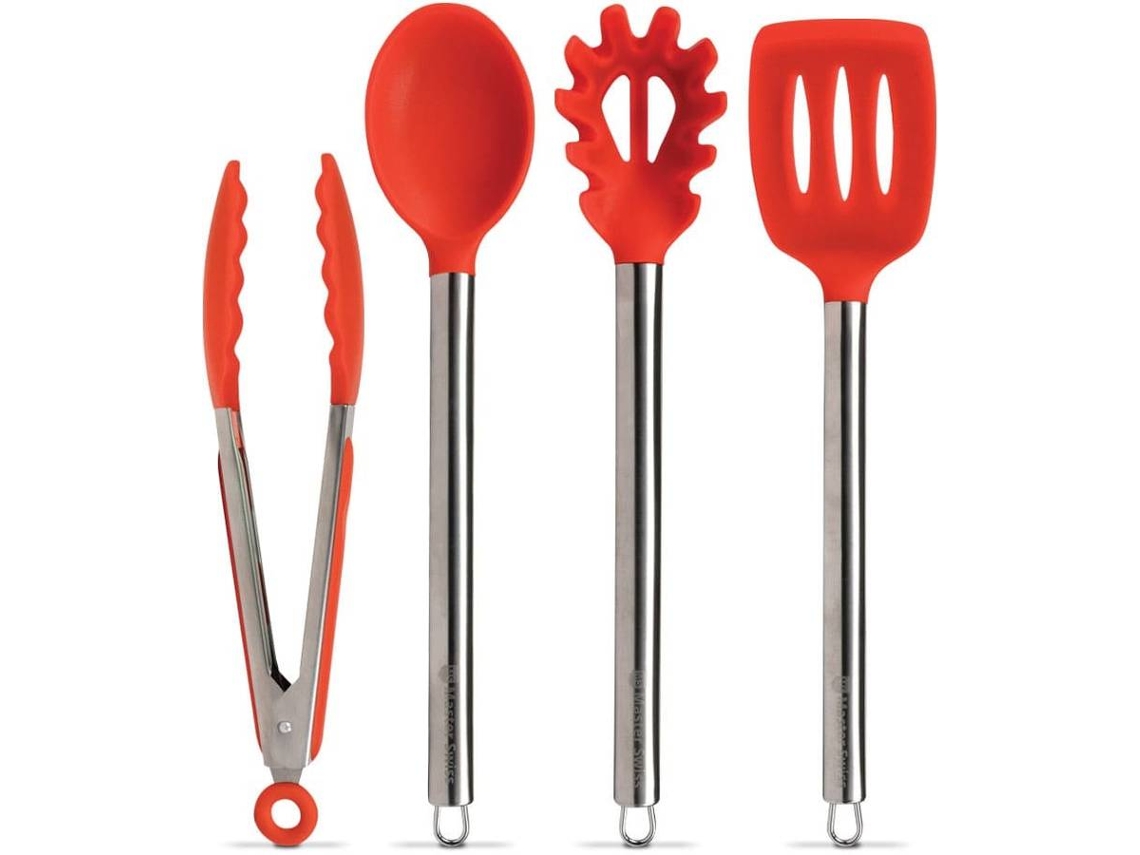 Juego de Utensilios de Silicona MASTER SWISS (8x36x8cm)