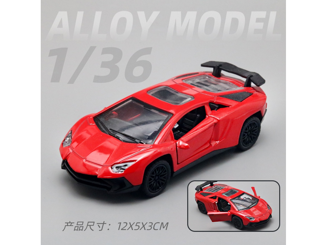 Modelo De Coche De Metal Fundido A Escala 1/36, Figura De Coche De Juguete, Regalo Para Niños