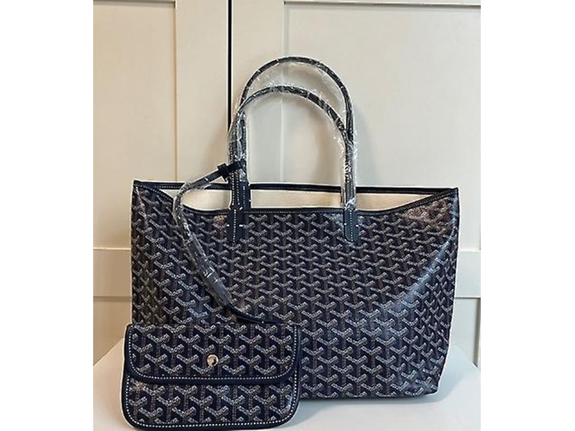 2026-bolso Tote Goyard Dog Tooth De Gran Capacidad Para Mamá Con Asa Suave Y Bolsillo Abierto 30x20cm Color Nuevo