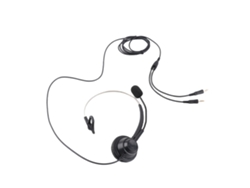 Auriculares Mono Con Cancelación De Ruido Para Centros De Llamadas Y Ordenadores, Conector De 3,5 Mm, Para Cursos Online.