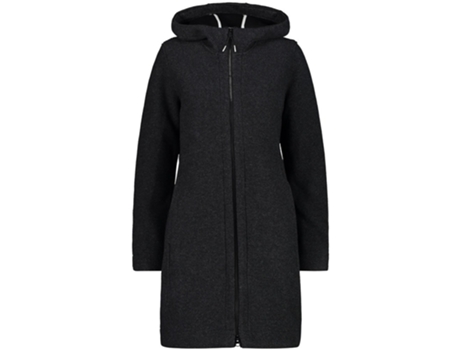 Casacos CMP Parka Fix Hood 31m3106 Preto 2XS Mulher