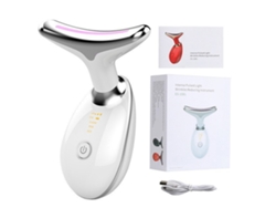 Massageador De Lifting De Pescoço E Rosto Anti-idade Com Microcorrente