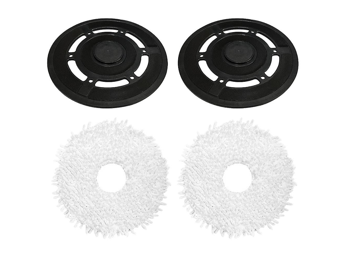 Paño de limpieza y soporte para mopa. Compatible con Ecovacs Deebot X1 Omni/Turbo.