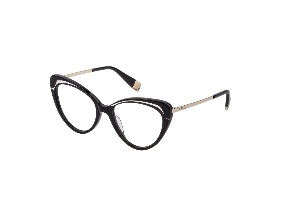 Montura De Gafas Hombre Police Vple37n5206wr (negro - Plástico - 145 Mm - Ø 52 Mm)