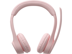 Auriculares Bluetooth LOGITECH Zone 300 (On Ear - Micrófono - Rosa)