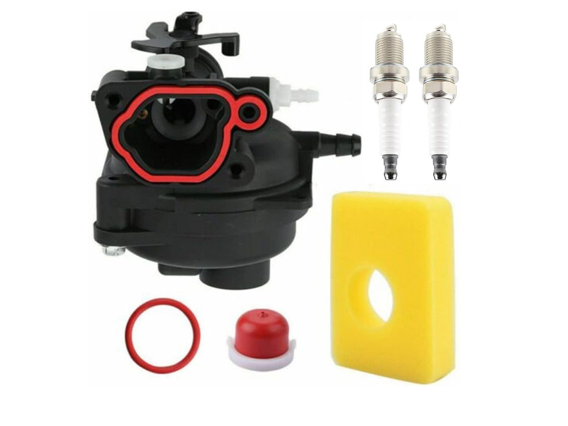 Carburador de substituição 799583 593261 para motores Briggs Stratton série 300e e 450e, peças de reposição para cortador de grama