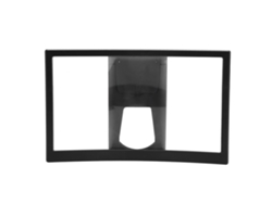 Amplificador De Pantalla Curva De 12 Pulgadas Con Protección Antiderrame Para Teléfonos Móviles Y Soporte Hd Ajustable.