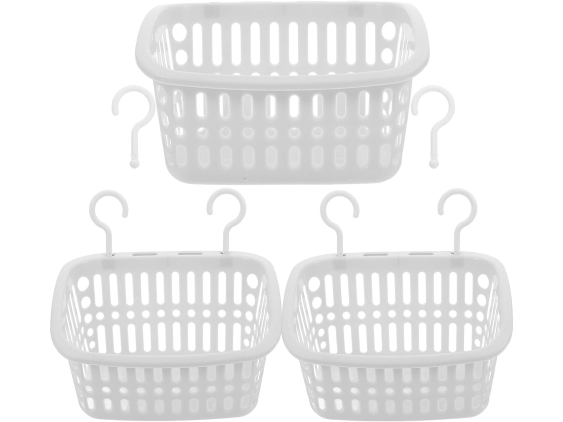 Juego de almacenamiento de plástico para baño