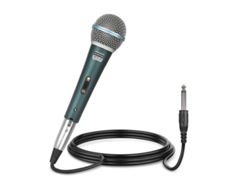Microfone Condensador Profissional com Fio, Adequado para Sistemas de Áudio, Transmissões Ao Vivo, Etc., Kit de Microfone. MDUG