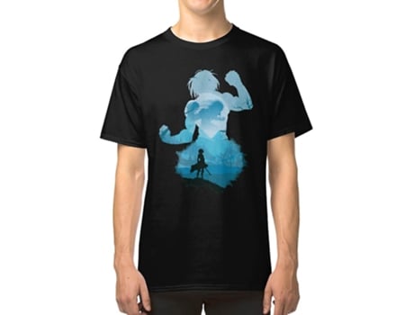 Camiseta ROCKINSTONE Attack On Titan Algodón para Hombre (3XL)