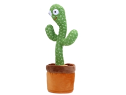 Peluche interactivo de cactus bailarín que canta y habla Stelasplen (edad mínima 3 años)