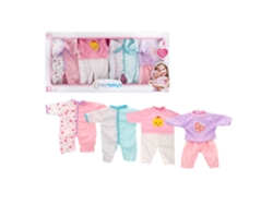 Conjunto de ropa de bebé de colores