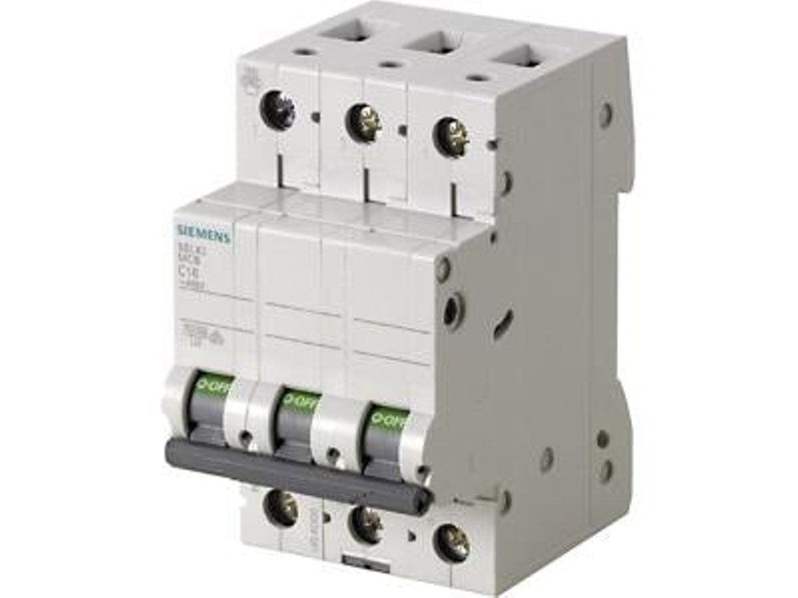 Disyuntor miniatura de 3 polos, 32 A, 400 V, 5sl4332 6 Siemens (5sl4332 6)