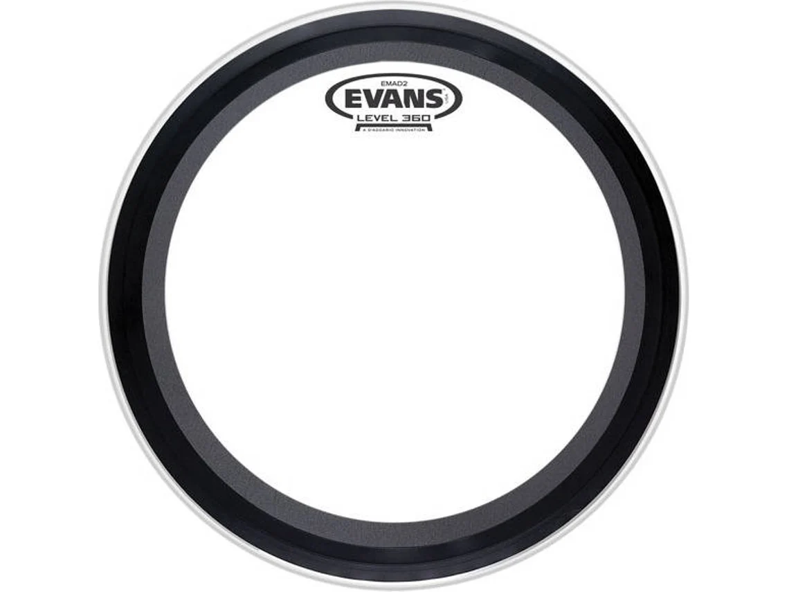 Parche para Batería EVANS Emad2 Batter Clear (18'')
