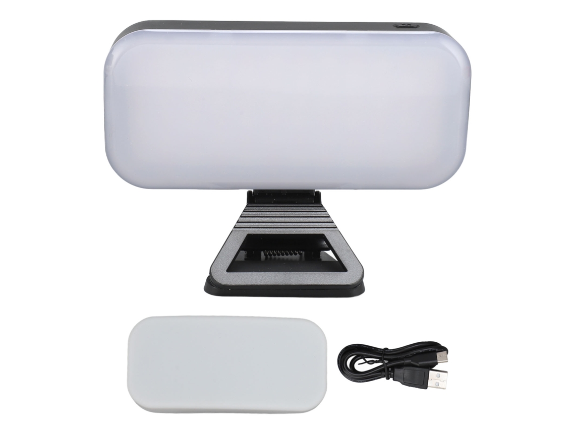 Luz Led Recargable De Relleno De 3000 Mah, 3 Temperaturas, 10 Niveles De Brillo, Con Clip Para Transmisiones En Directo Y Conferencias.