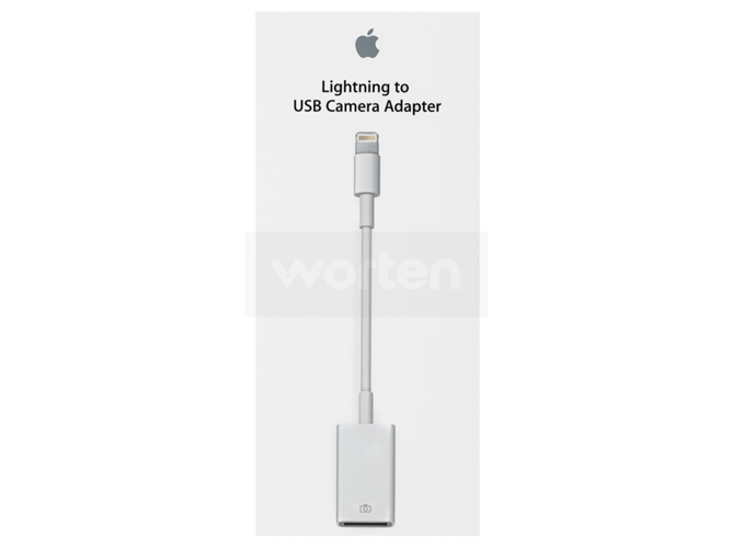 Adaptador APPLE MD821ZM/A (iPad - Lightning - USB - 1 Puerta)