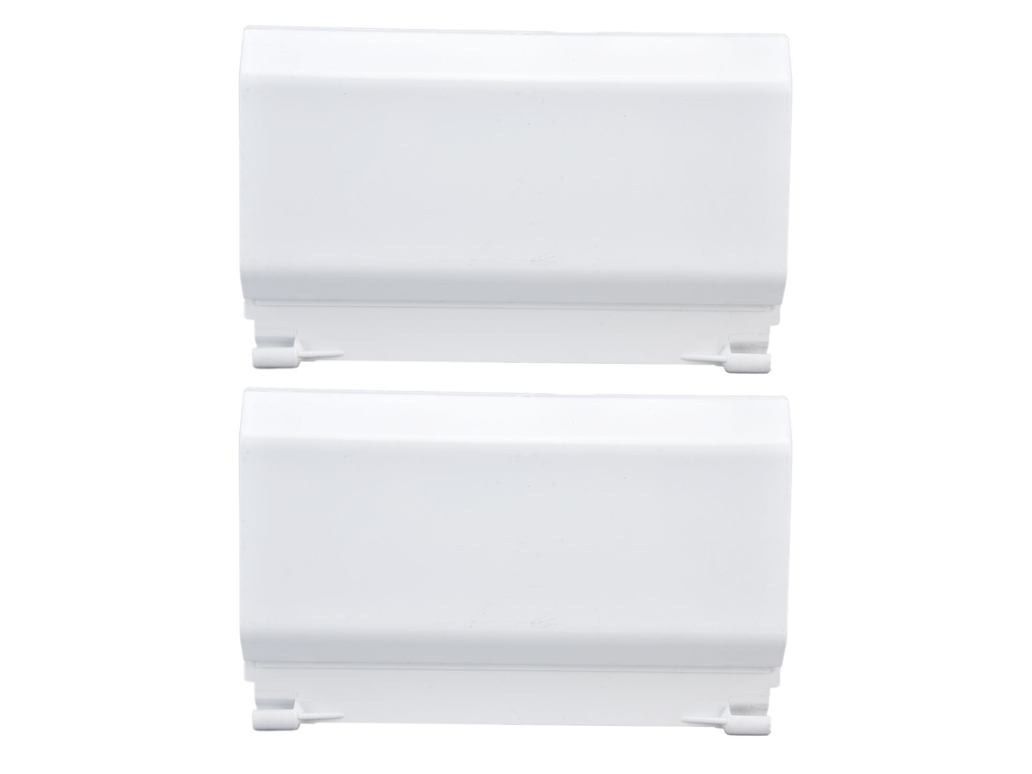 Puerta de skimmer de piscina de 2 piezas, cubierta de vertedero duradera y fácil de instalar para skimmer de piscina