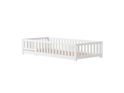 Cama infantil, diseño minimalista, características de seguridad, A2-a, 120×200cm