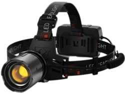 Linterna frontal recargable Yunzii de alta potencia para pesca nocturna al aire libre, LED de larga duración