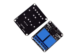 Módulo De Relé De 2 Canales Con Protección De Optoacoplador, Placa De Expansión, Accesorios De Desarrollo Scm De 12 V