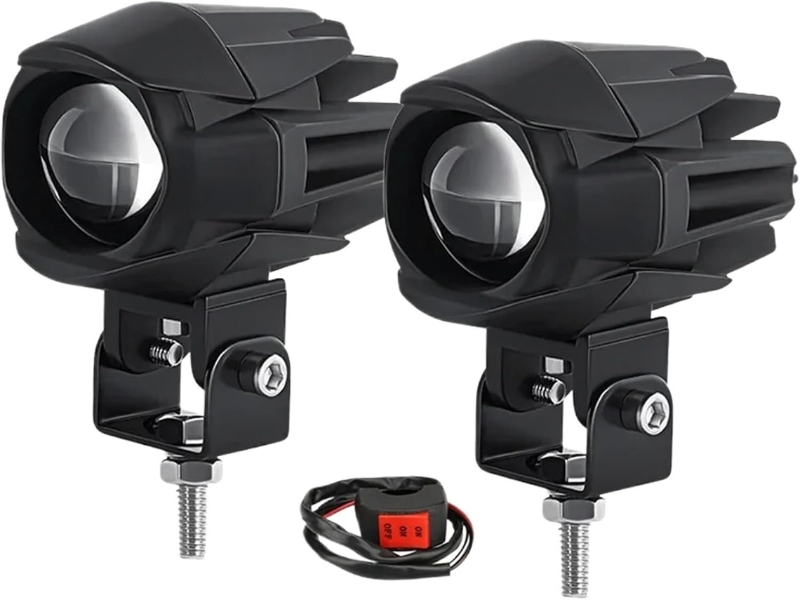 Faros Led Auxiliares Para Motocicleta Duradero Bicicleta