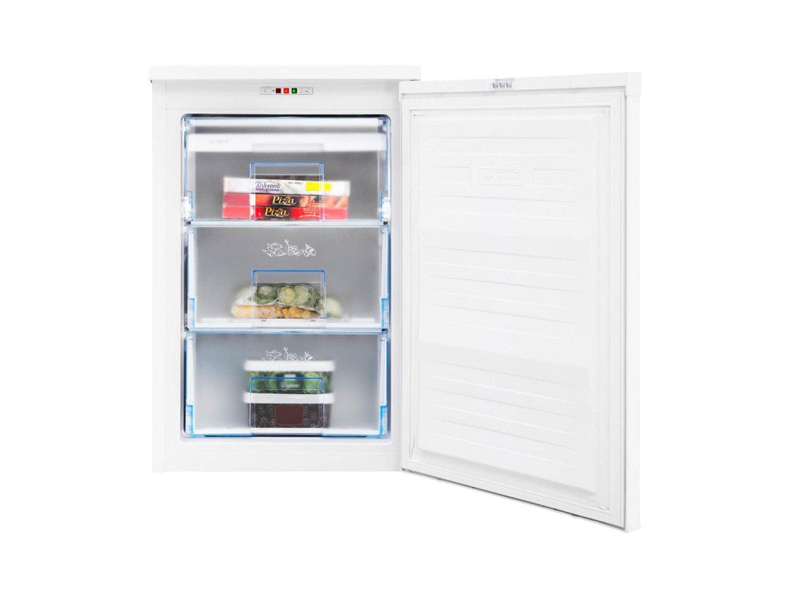 Congelador Vertical BEKO FSE1074N (Estático - 84 cm - 95 L - Blanco)