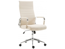 Silla de Escritorio DUDECOR (Acero - Beis)