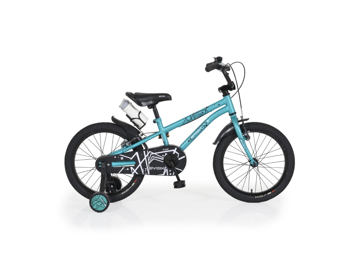 Bicicleta infantil Byox Pixy Green de 18 pulgadas Byox