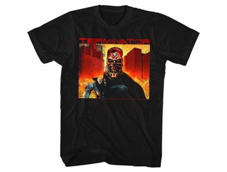 Camiseta ROCKINSTONE Terminator Apocalipsis Nuclear (Algodón - XL)