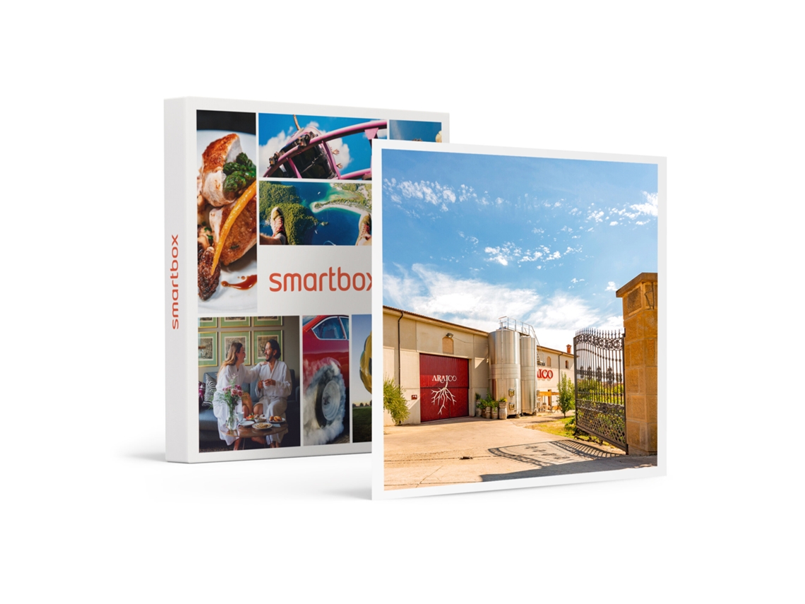 Caja Regalo SMARTBOX Bodegas Araico Álava: Visita a Bodega para 2 Personas Y Cata de 5 Vinos
