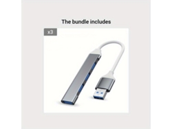 ¡Mejora la conectividad de tu ordenador con el concentrador USB 3.0 de 4 puertos!