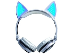 Auriculares Gaming On Ear Yizhood Bluetooth Plateado