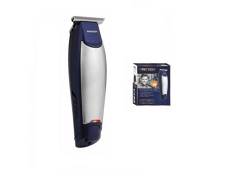 PRITECH Cortapelos/Barba Eléctrico Pr-1993 Azul Oscuro Gris