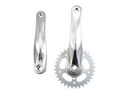 Platos y bielas de aluminio SÉLECTION CGN City Freestyle Dirt Jump