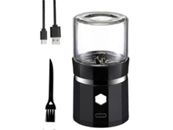 Mini molinillo eléctrico portátil Rosewell con batería USB y cepillo de limpieza para hierbas