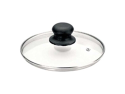 Tampa de Panela de Vidro 32 Cm Prateadoibili